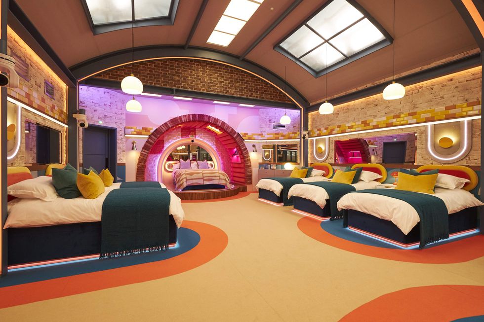 Sneak Peek: Big Brother UK House Tour big brother house bedroom 2023 1 6522cbd19713e