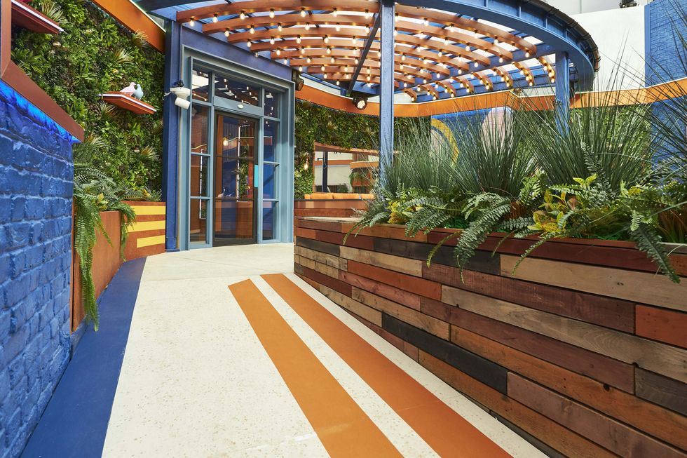 Sneak Peek: Big Brother UK House Tour big brother house garden 2023 9 6522ca85e0a1f