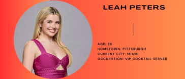 Leah Peters Big Brother 26 Houseguest
